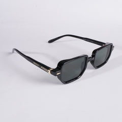 Black Green Sunglasses for Men & Women W6037