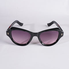 Black Purple Sunglasses for Men & Women W6032