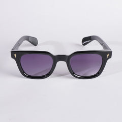 Black Purple Sunglasses for Men & Women W6034