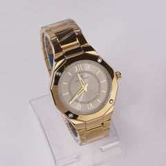 Golden Chain Mans Wrist Watch
