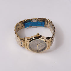 Golden Chain Mans Wrist Watch