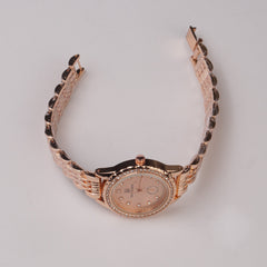 Women's Chain Watch Rosegold Pink