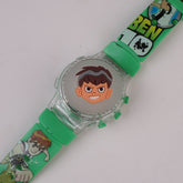 Kids Character Spinner Digital Watch Green Ben1.0