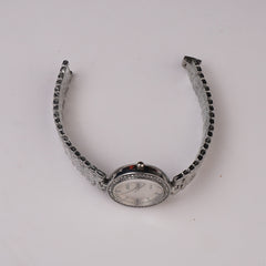 Womens Chain Wrist Watch Silver