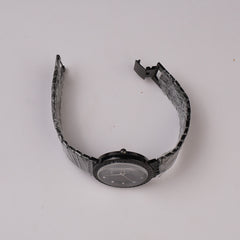 Womens Chain Wrist Watch Black