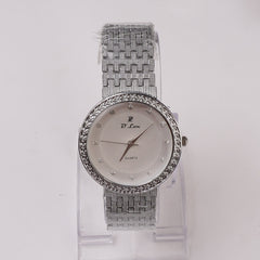 Womens Chain Wrist Watch Silver