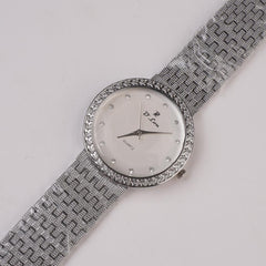 Womens Chain Wrist Watch Silver