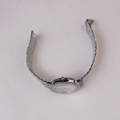 Womens Chain Wrist Watch Silver