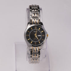 Two Tone Women's Chain Watch Silver G