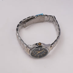 Two Tone Women's Chain Watch Silver G