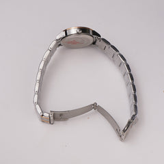 Two Tone Women's Chain Watch Silver Golden