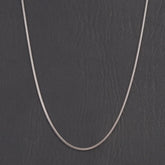Silver Neck Casual Chain 3mm