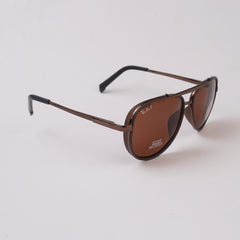 Sunglasses for Men & Women Metallic Brown