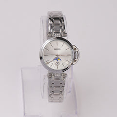 Women's Chain Watch Silver