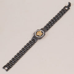Mens Black Chain Bracelet V