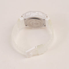 Kids Digital Sports Watch With White Straps & White Dial
