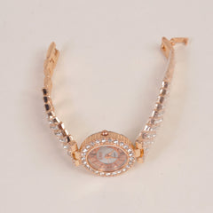 Woman Chain Watch Rosegold