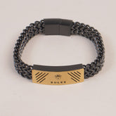 Mens Black Chain Bracelet