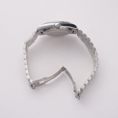 Mens Chain Silver Wrist Watch White R