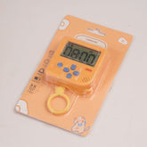 KIDS Table Clock with Alarm Yellow