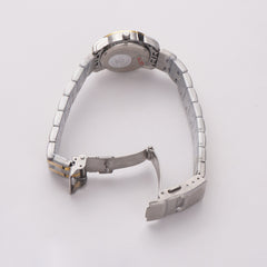 Two Tone Women's Chain Watch Golden Black