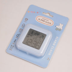 KIDS Table Clock with Alarm Cyan