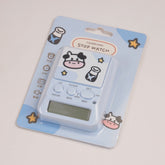 KIDS Table Clock with Alarm Cyan