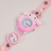 Kids Analogue Watch Pink