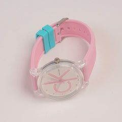 Junior Kids Analogue Watch Pink