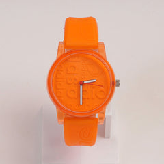 Junior Kids Analogue Watch Orange