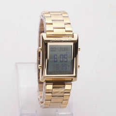 Al Fajr Al Dahabhi Azaan Watch Golden Chain