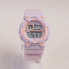 KIDS Sports Watch For Toddle & Junior Light Purple