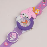 Kids Analogue Watch Purple