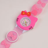 Kids Analogue Watch Pink