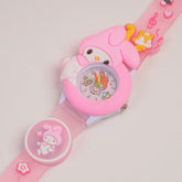 Kids Analogue Watch Pink
