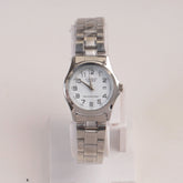 Woman Chain Watch Silver White