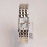 Two Tone Woman Chain Watch silver