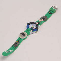 Kids Analogue Watch Green Bman