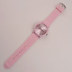 Casual Wrist Watch For Men & Women Pink