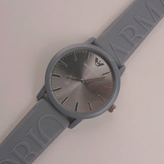 Casual Wrist Watch For Men & Women Light Grey