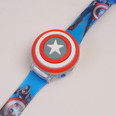 Kids Character Spinner digital watch Blue