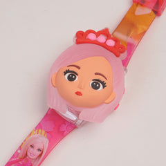 Kids Character Spinner digital watch Pink 1