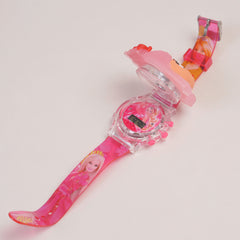 Kids Character Spinner digital watch Pink 1