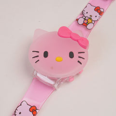 Kids Character Spinner digital watch Pink 2