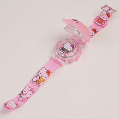 Kids Character Spinner digital watch Pink 2