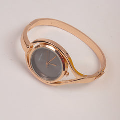 Women Kara Wrist Watch C-K Rosegold Black