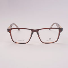 Optical Frame For Man & Woman Orange Brown WW03