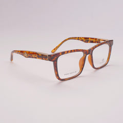 Optical Frame For Man & Woman Orange Black WW05