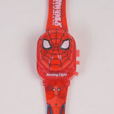 Kids Character digital watch Red SPMAN