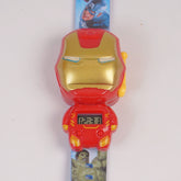 Kids Character digital watch Irn Man